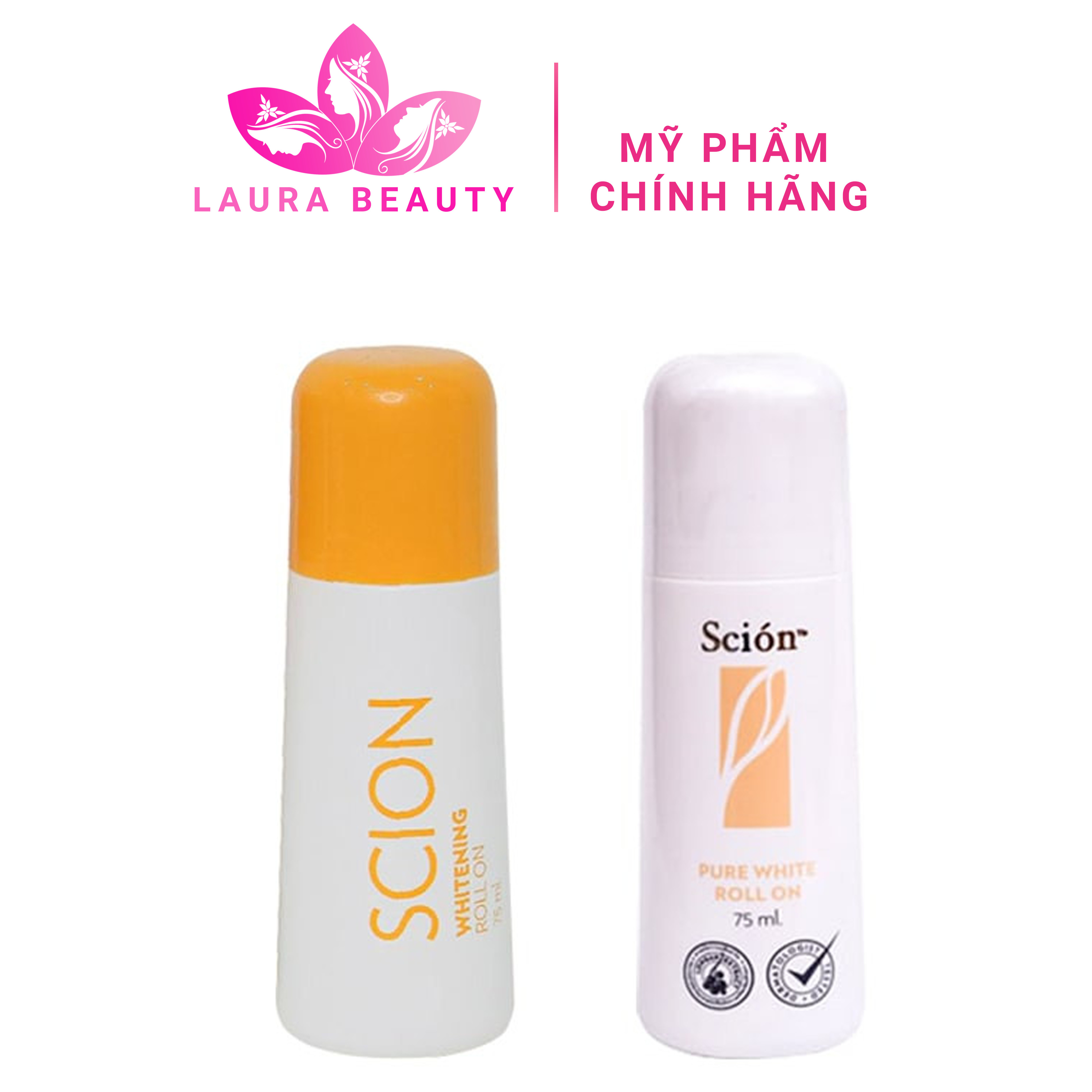 Lăn Khử Mùi Scion Nuskin Pure White Roll On 75ml - MiMi"s Cosmetics
