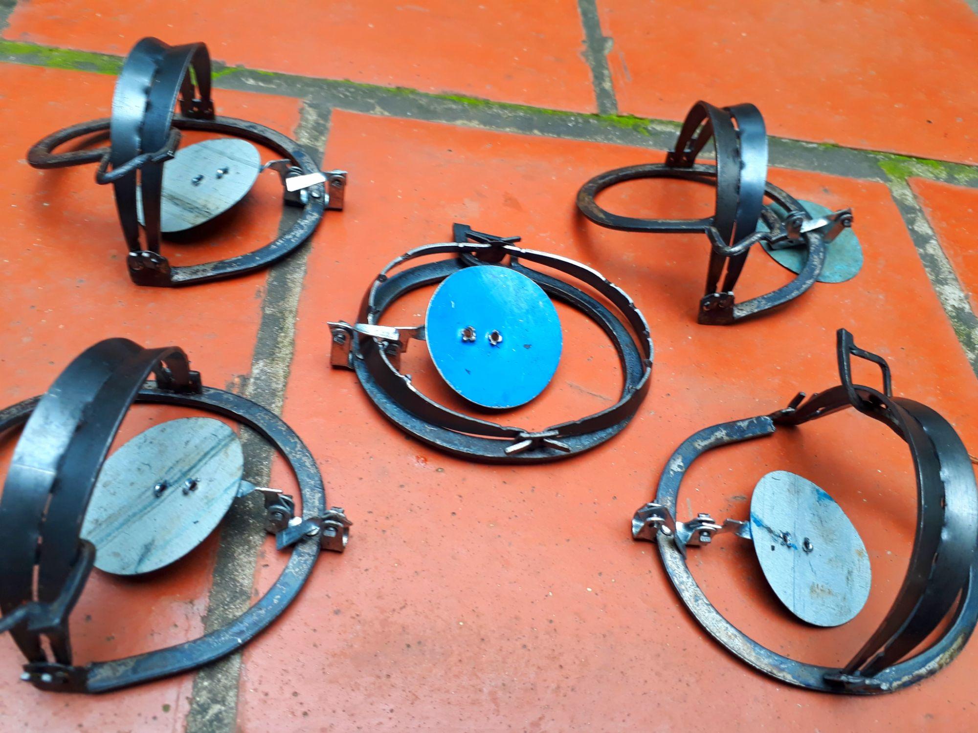 2 Bẫy chuột răng cưa thép siêu khỏe siêu nhạy