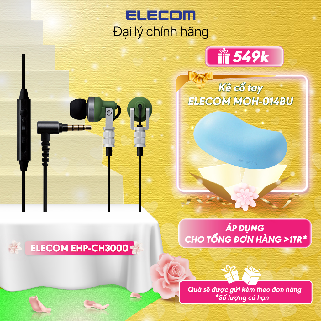 Tai nghe hires s.a.t elecom ehp-ch3000 hàng chính hãng - bảo hành 12 tháng