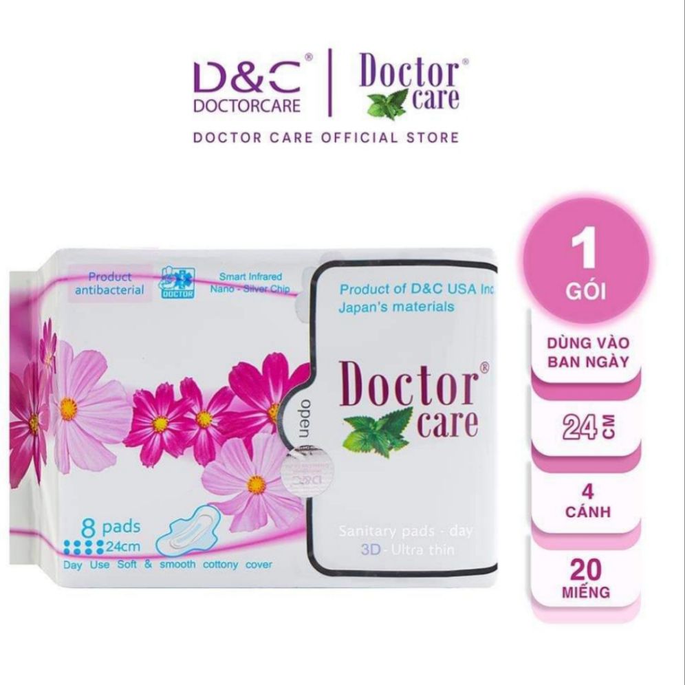 [ Chính Hãng ] Combo 10 gói bvs Doctor care ban ngày