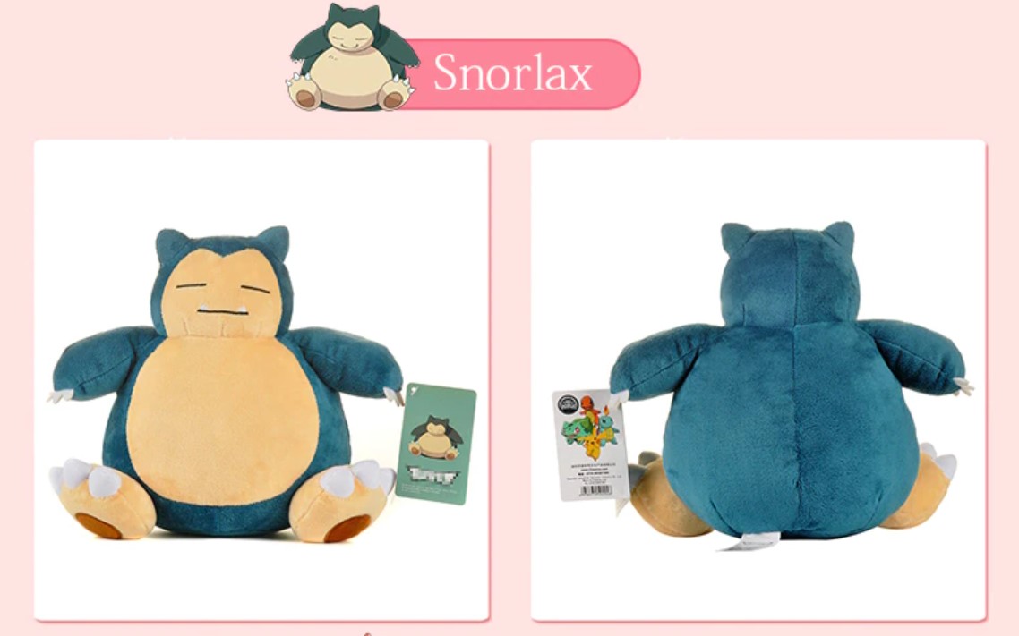 Gấu bông Pokemon Ham ngủ Snorlax