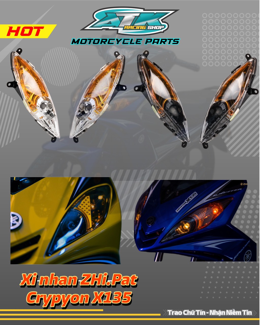 Xi nhan zhi.pat crypyon x135 hylap exciter 2010 hàng chính hãng bảo hành 1 năm
