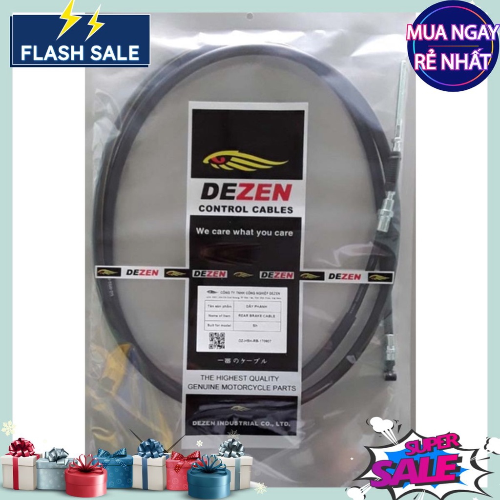 Dây phanh sau sh nhập ý, dylan, ps, @ hãng dezen