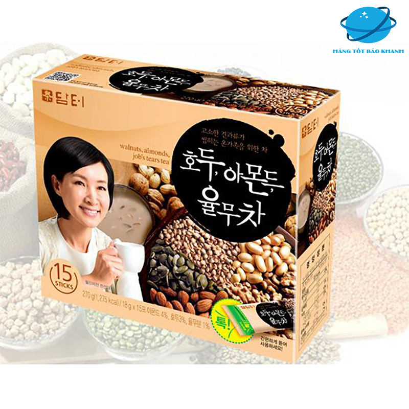 Ngũ cốc hàn quốc 15 gói, bột ngũ cốc hàn quốc damtuh, bột ngũ cốc dinh dưỡng hàn quốc damtuh, ngũ cốc hàn quốc dành cho bà bầu, ngũ cốc hàn quốc cho người già, ngũ cốc dinh dưỡng hàn quốc, hàng tốt Bảo Khanh