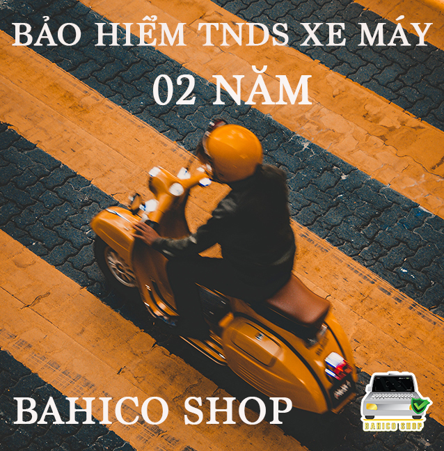2 năm bảo hiểm xe máy - tặng túi nhựa bảo vệ
