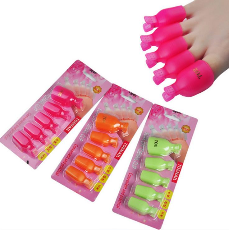 Kẹp chân ủ phá gel 5 cái