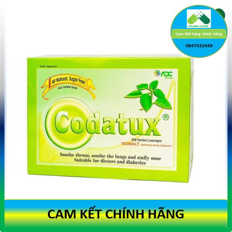! kẹo ngậm thảo dược codatux không đường !