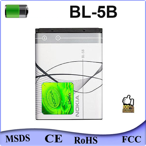Pin nokia xịn BL-5Bcho nokia 3220,7500,5500,3230,...