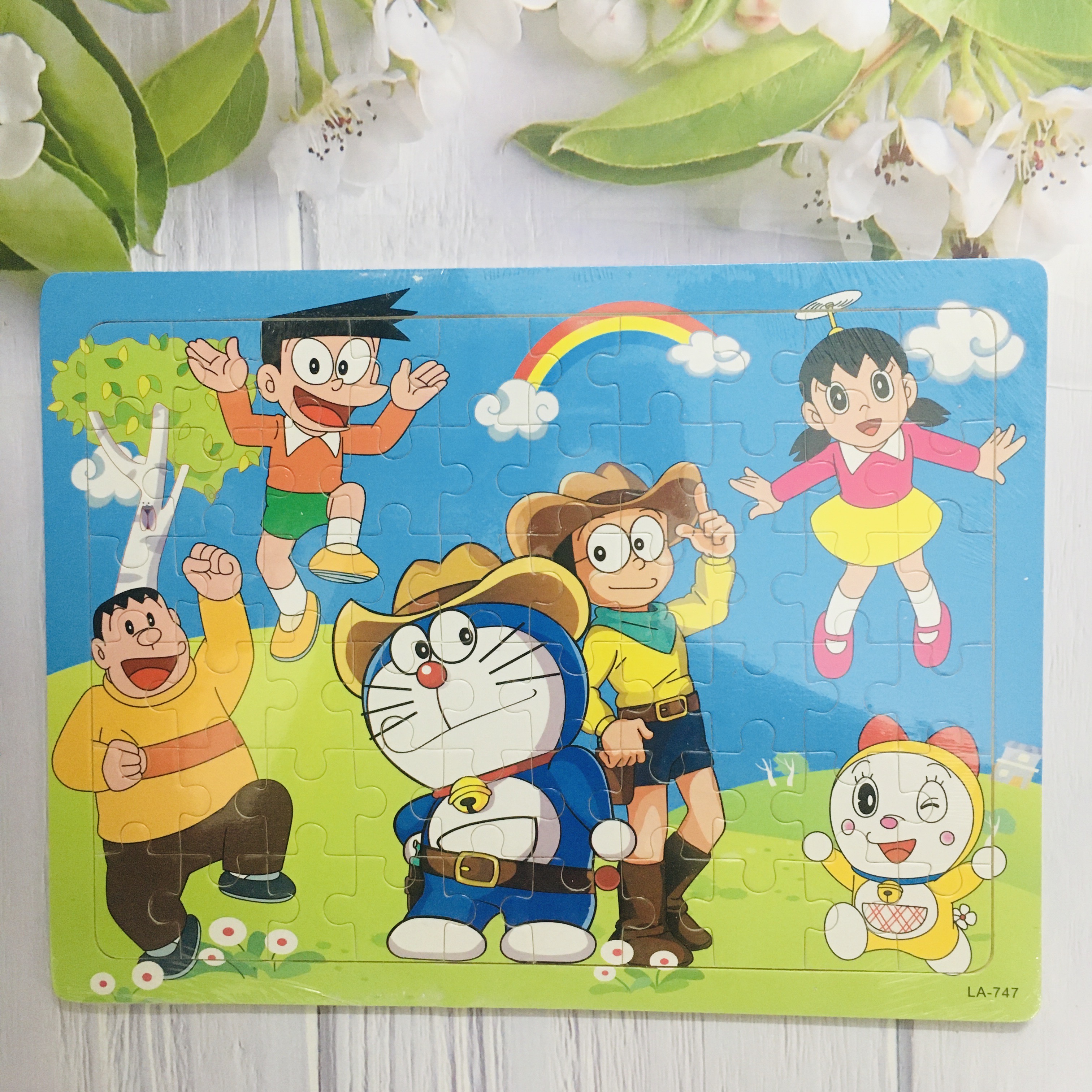 Bộ Tranh Ghép Hình Bằng Gỗ 60 -100 Mảnh Cho bé 3-10 Tuổi Giúp Phát Triển Tư Duy Toàn Diện, quà tặng sinh nhật