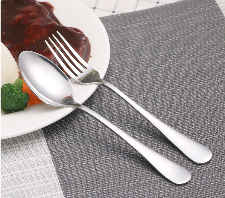 [HCM]Bộ Muỗng Nĩa (thìa dĩa) Cao Cấp INOX 304 cực chất -sang trọng trên bàn ăn - 2 Cái Muỗng INOX 304 - 2 Cái nĩa INOX 304 - Nhà Hàng Khách Sạn Cao Cấp- Nĩa ăn trái cây