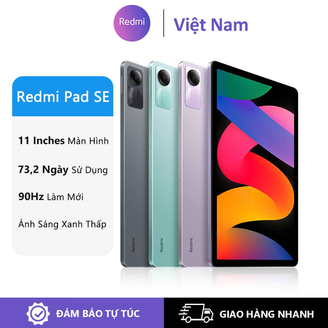 Redmi Pad Se Redmi 11-Inch Tablet Eye Protection 90Hz High Refresh Hd Screen 6 128Gb Audio Entertainment Tablet for Office and Study