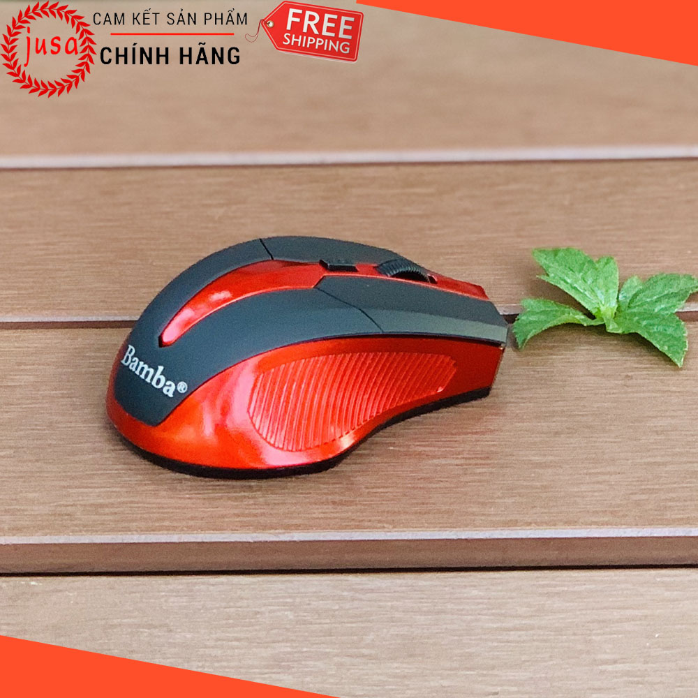 Mouse chuột không dây bamba b3 chuyên game - jusa tăng pin