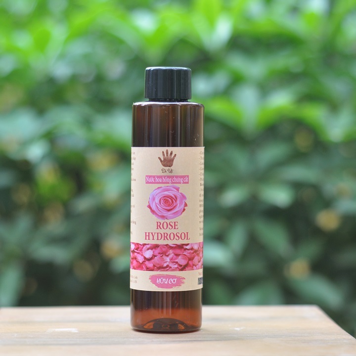 150ml Nước hoa hồng chưng cất - hydrosol hoa hồng cấp ẩm, làm trắng da