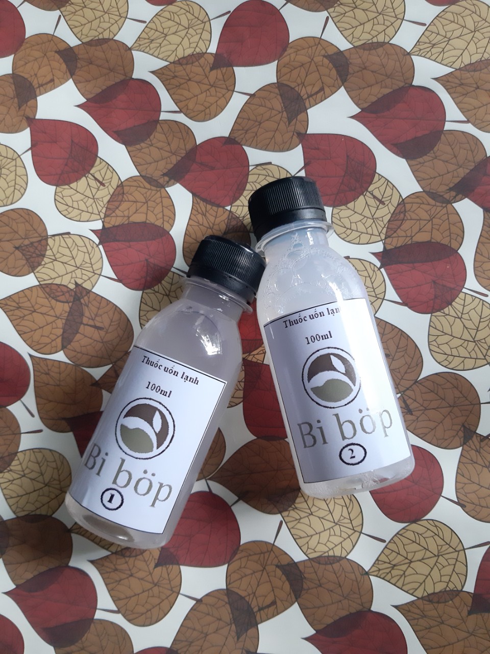 Uốn xoăn tóc lạnh dùng tại nhà bibop 100ml