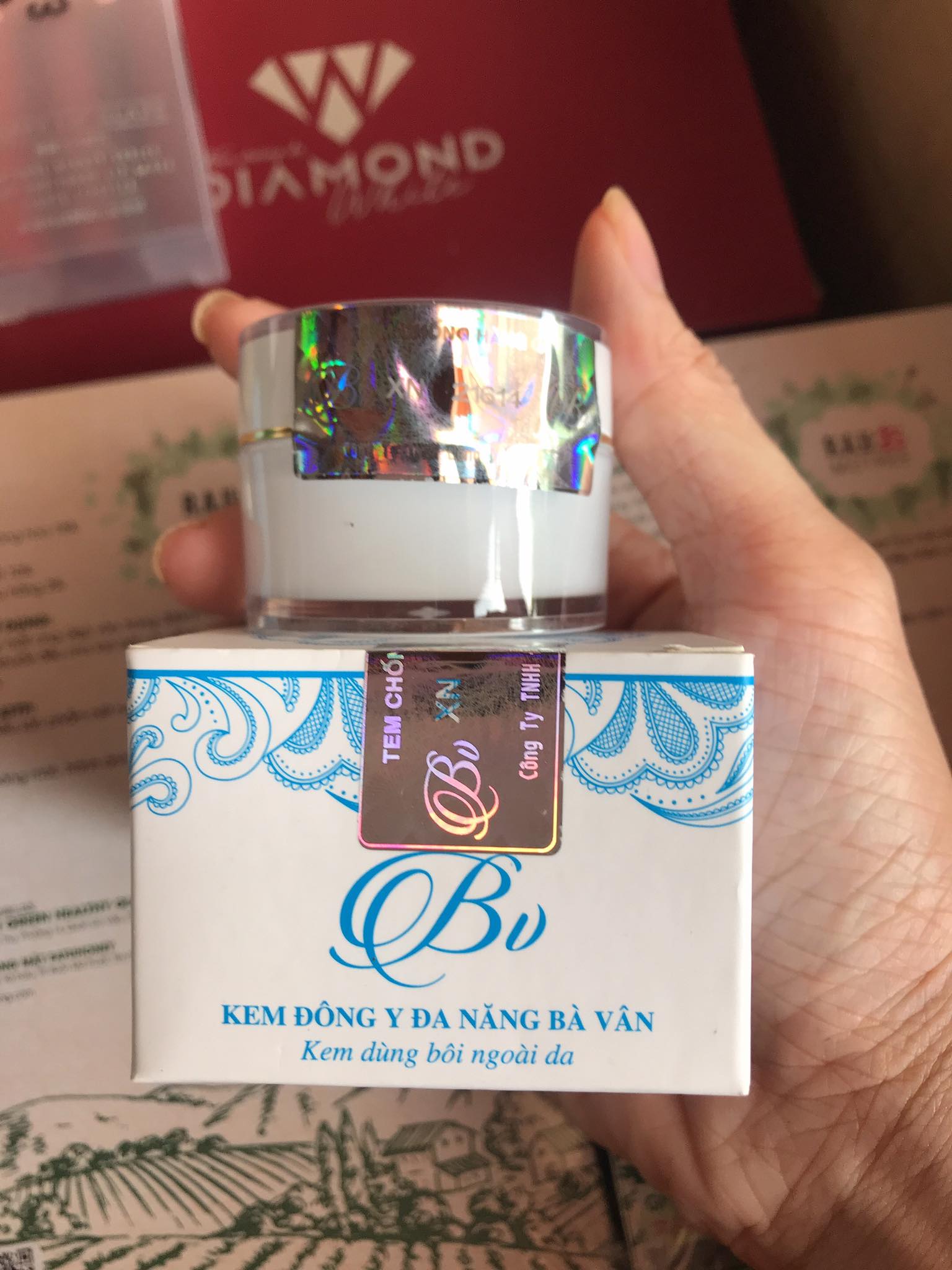 Kem Đông Y Bà Vân Chính Hãng