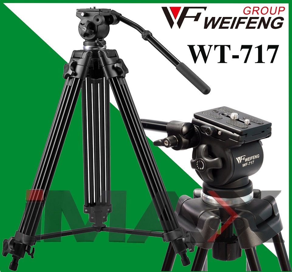 Chân máy quay chuyên nghiêp WEIFENG WF-717 Chân Máy Quay Chất Liệu