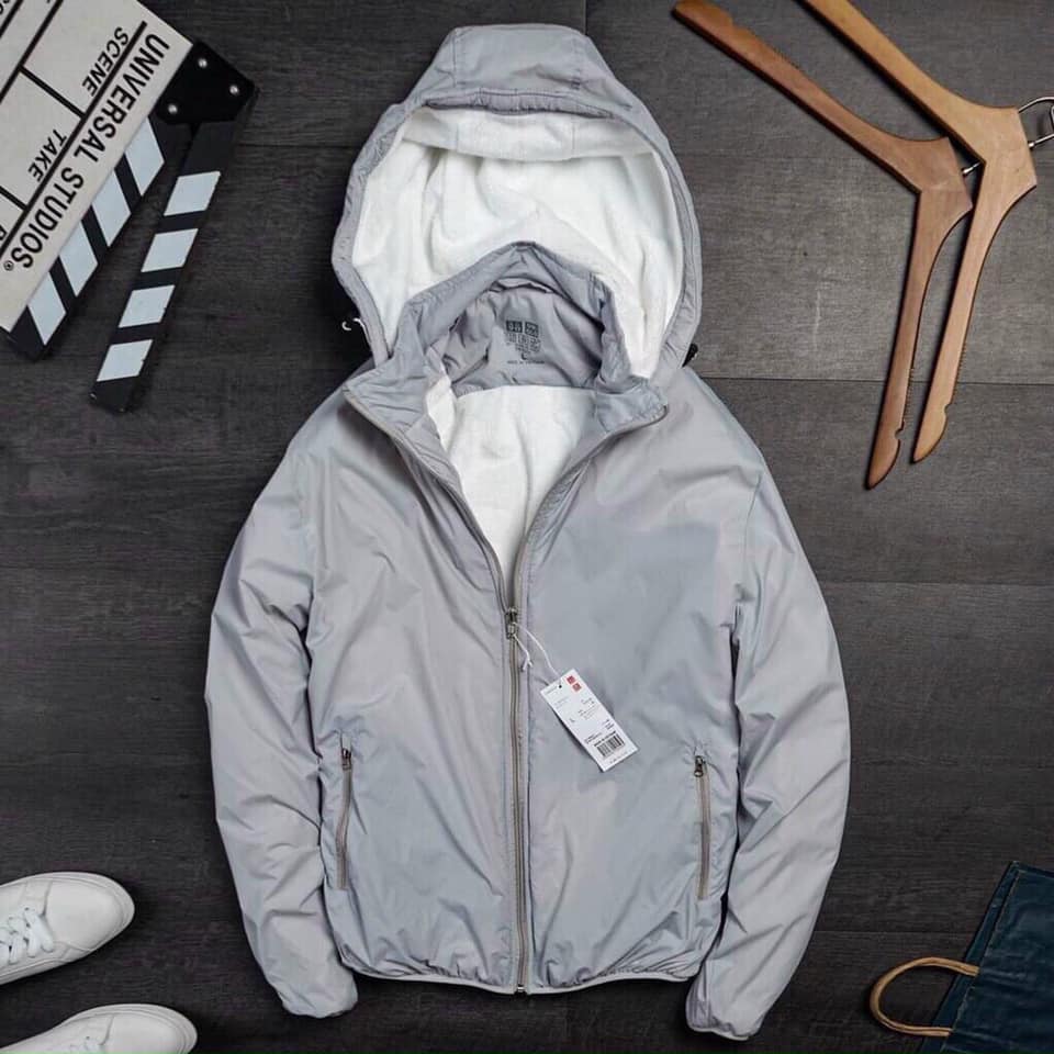 (HÀNG VNXK) Áo gió nam lót lông dày ấm đẹp có túi đựng, chất gió dù cao cấp không thấm nước