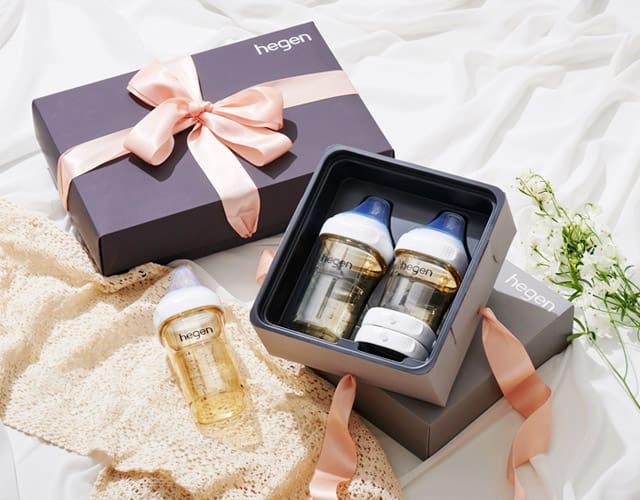 [HCM]Bộ quà tặng cao cấp bình sữa HEGEN Basic Stater Kit