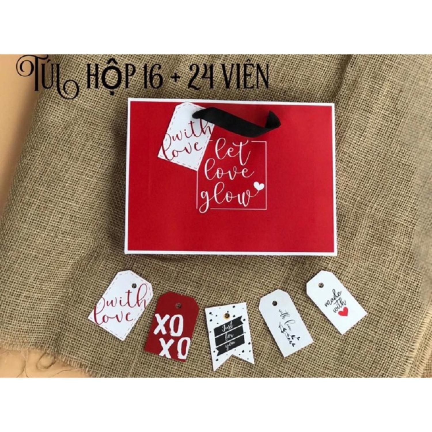 Túi đựng hộp socola 1624 viên