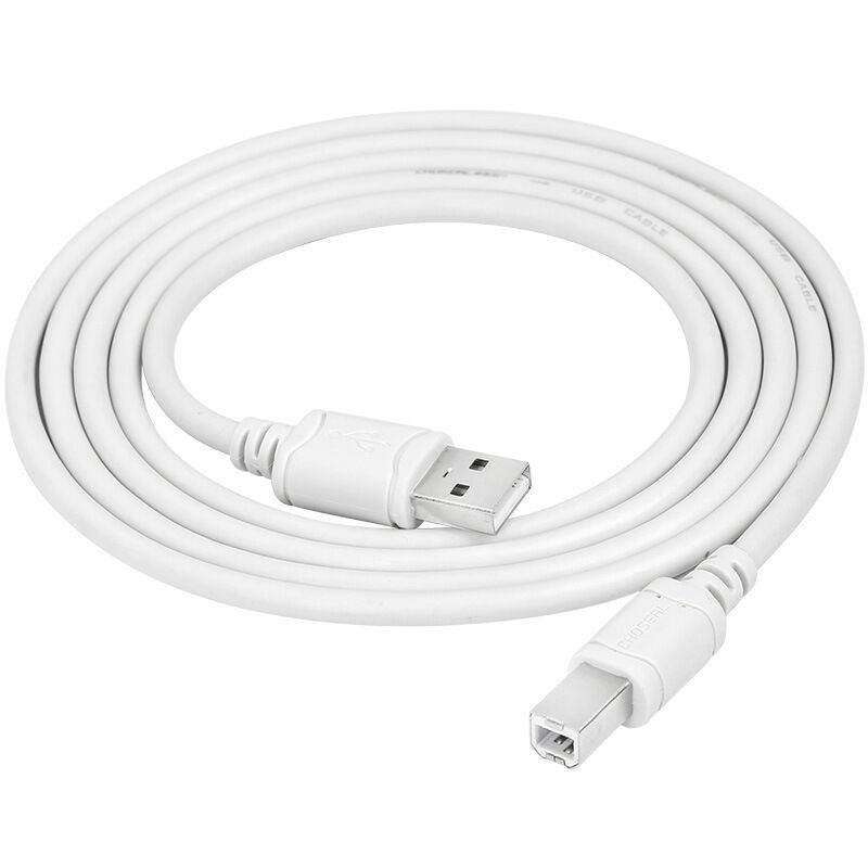 Dây cáp tín hiệu chuẩn A to B USB dùng cho sound card, máy in, tốc độ truyền tải 480Mps | Choseal Q-515 (1m)