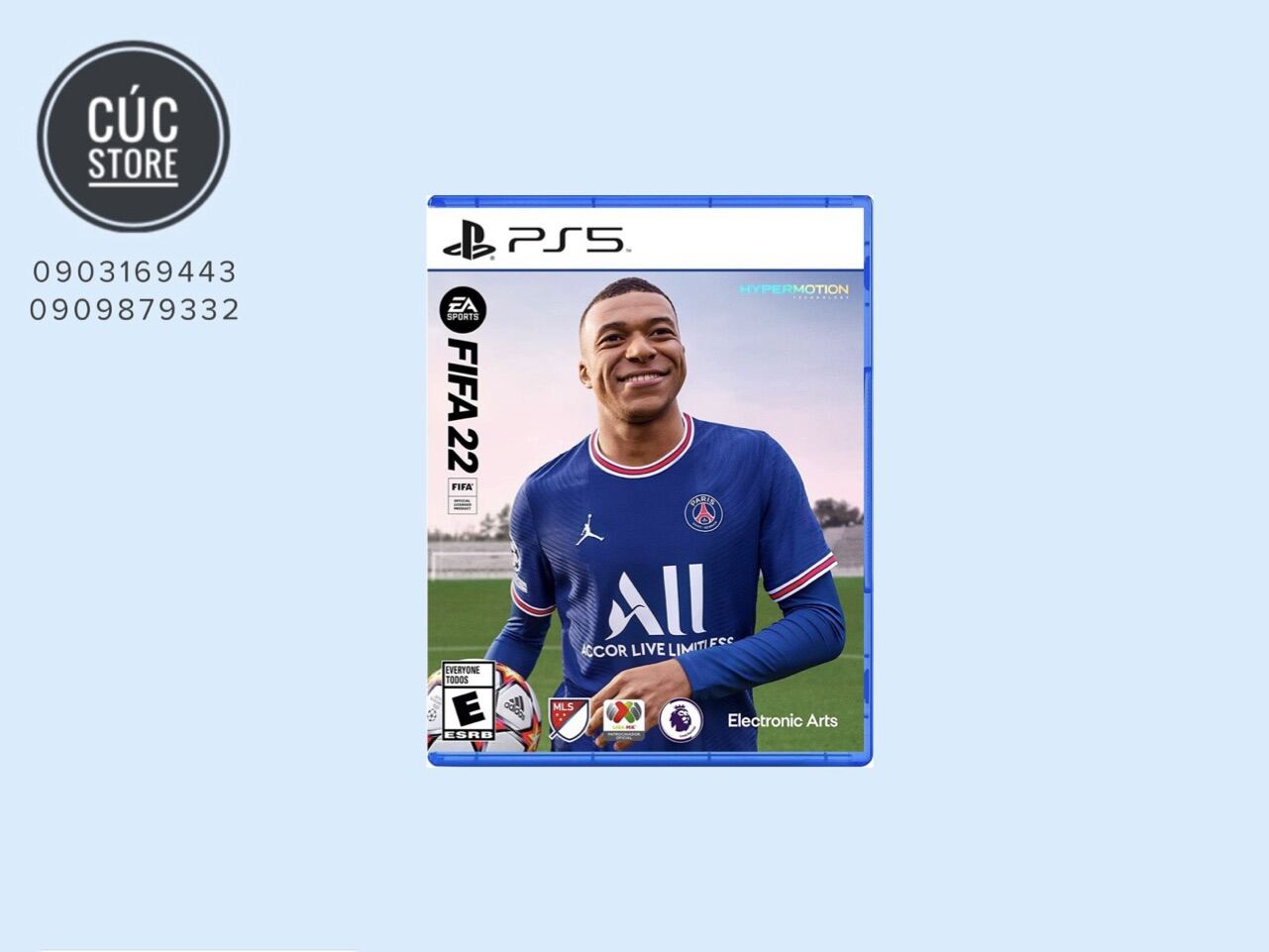 Đĩa chơi game ps5: fifa 22