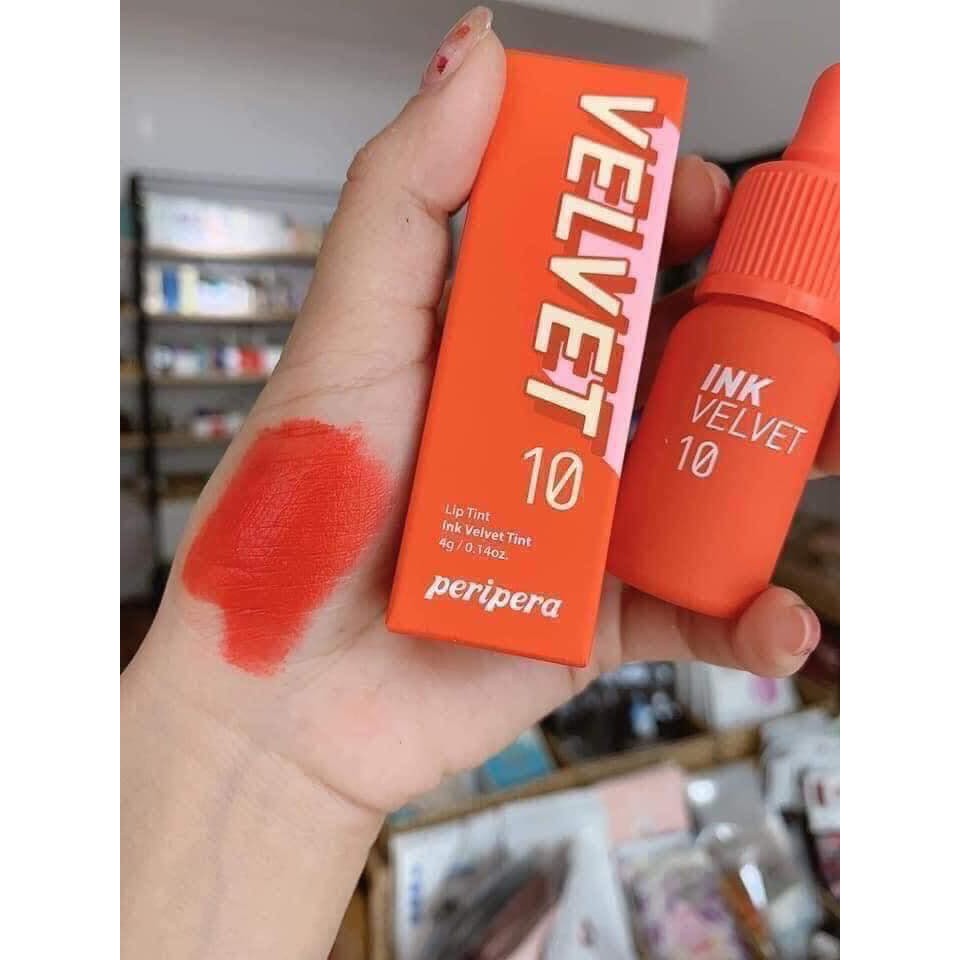Son kem ink velvet 10- đỏ ánh cam, cam kết sản phẩm đúng mô tả, chất lượng đảm bảo an toàn đến sức khỏe người sử dụng