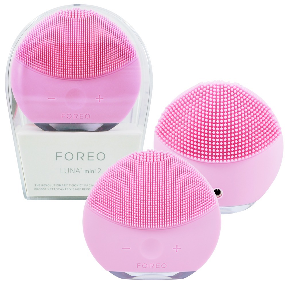 Máy Rửa Mặt Foreo Luna Mini 2 Cao Cấp Rung Sóng T-Sonic, Máy Rửa Mặt Massage Đầu Silicon