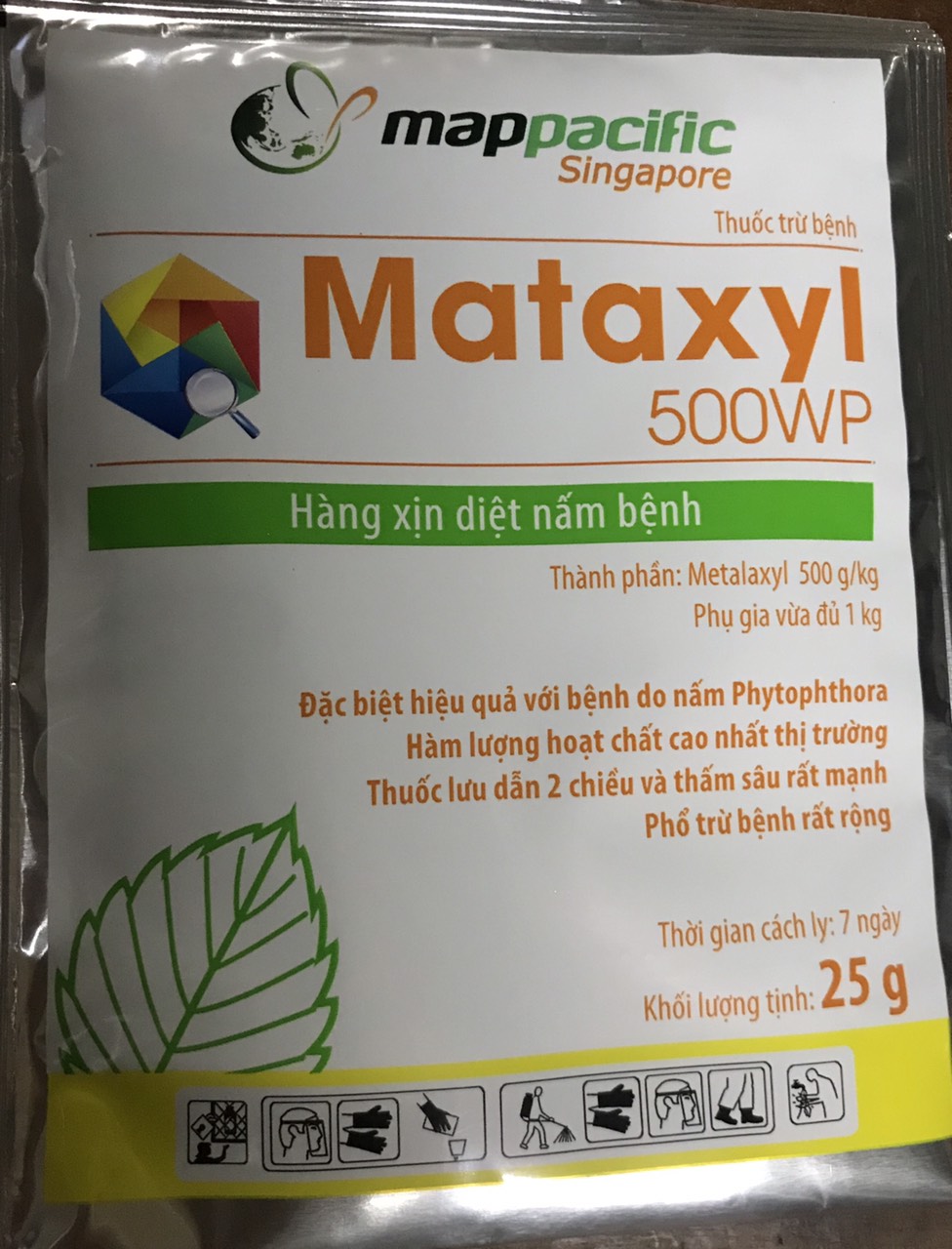 Mataxyl 500WP - Thuốc trừ bệnh cây trồng - gói 25g