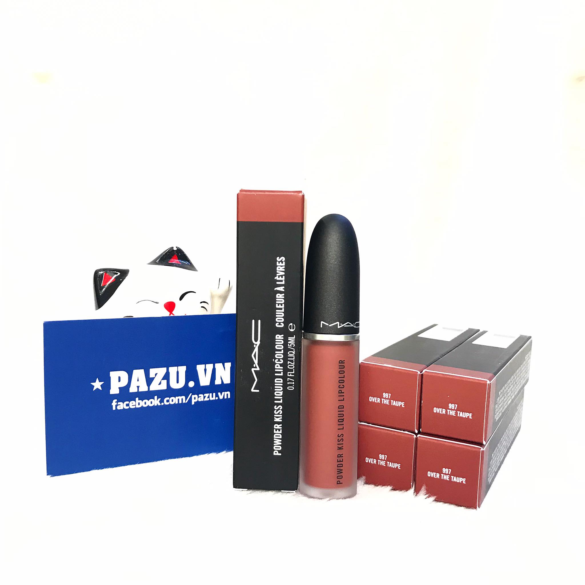 [HCM]Son Kem MAC Powder Kiss Liquid - 997 Over The Taupe