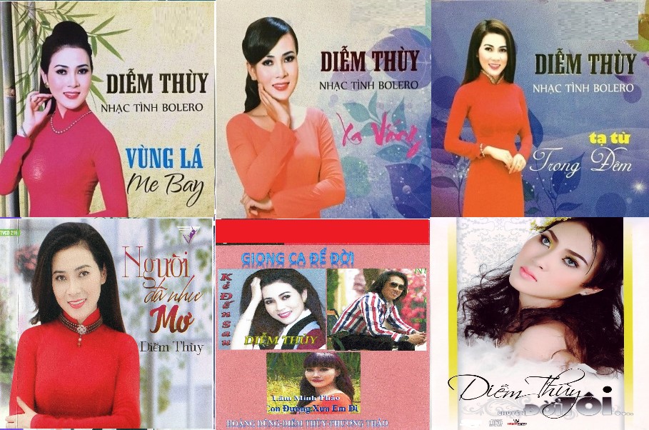 Bộ 6 đĩa cd diễm thùy