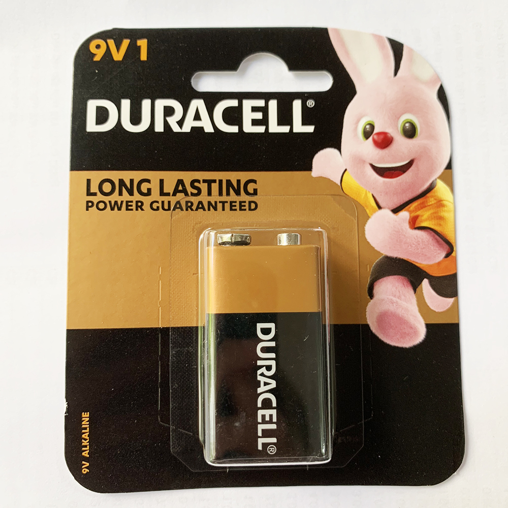 Combo 10 Vỉ pin 9V, pin vuông Duracell Alkaline