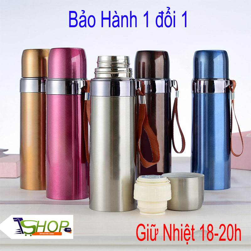Bình giữ nhiệt cao cấp thép 304 không gỉ - bình nước giữ nhiệt thời trang tiện ích b2