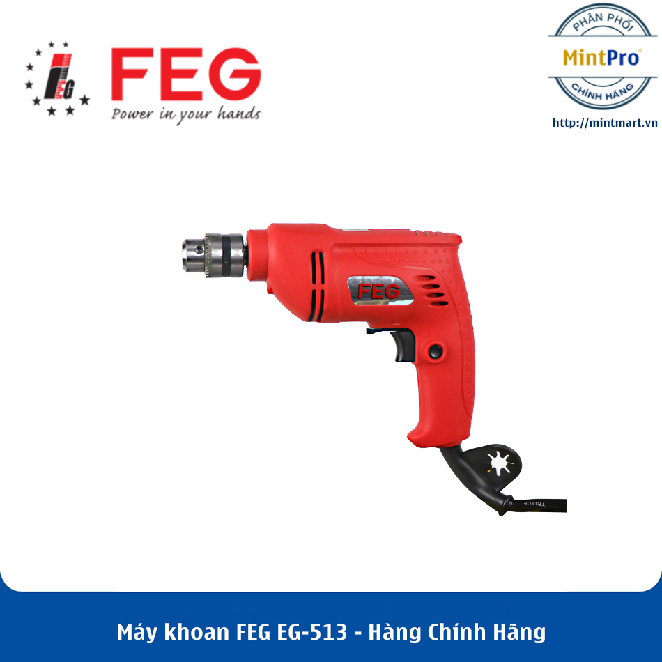 Máy khoan feg eg-513 - hàng chính hãng