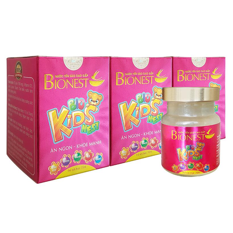 Yến sào Bionest Kids cao cấp - 3 lọ FlashSales