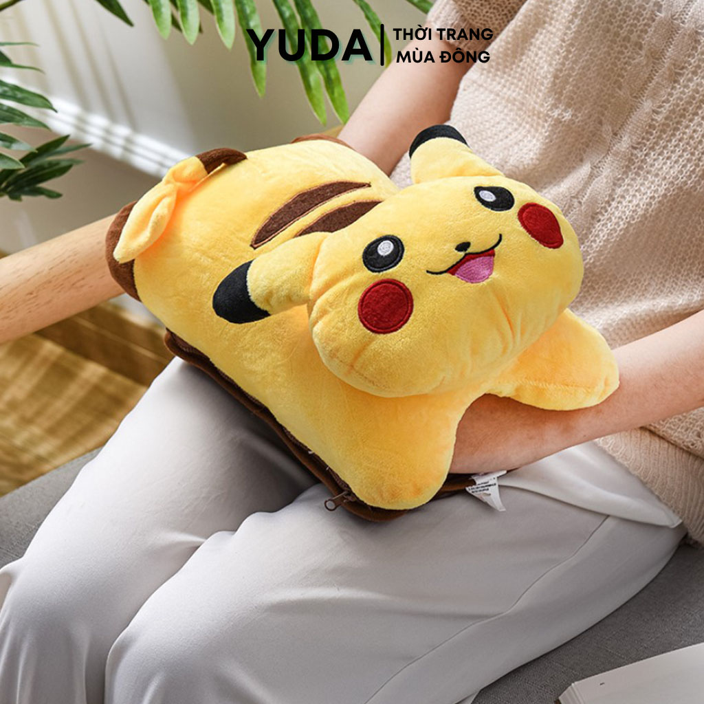 Túi sưởi cắm điện ấm bụng hình thú thời trang mùa đông ,túi chườm bụng kinh giữ ấm giữ nhiệt YUDA TS04