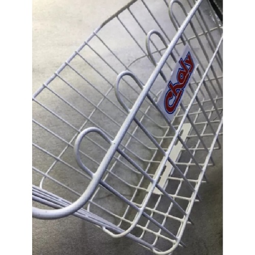 Rổ xe/ giỏ xe chaly xe max sọc trắng