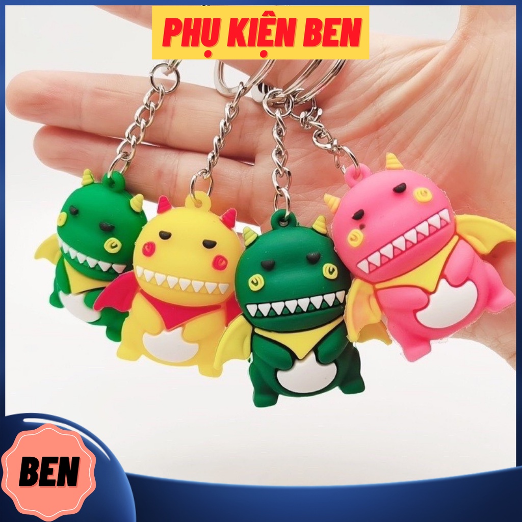 Móc khoá chú khủng long có cánh siêu cute-pk ben