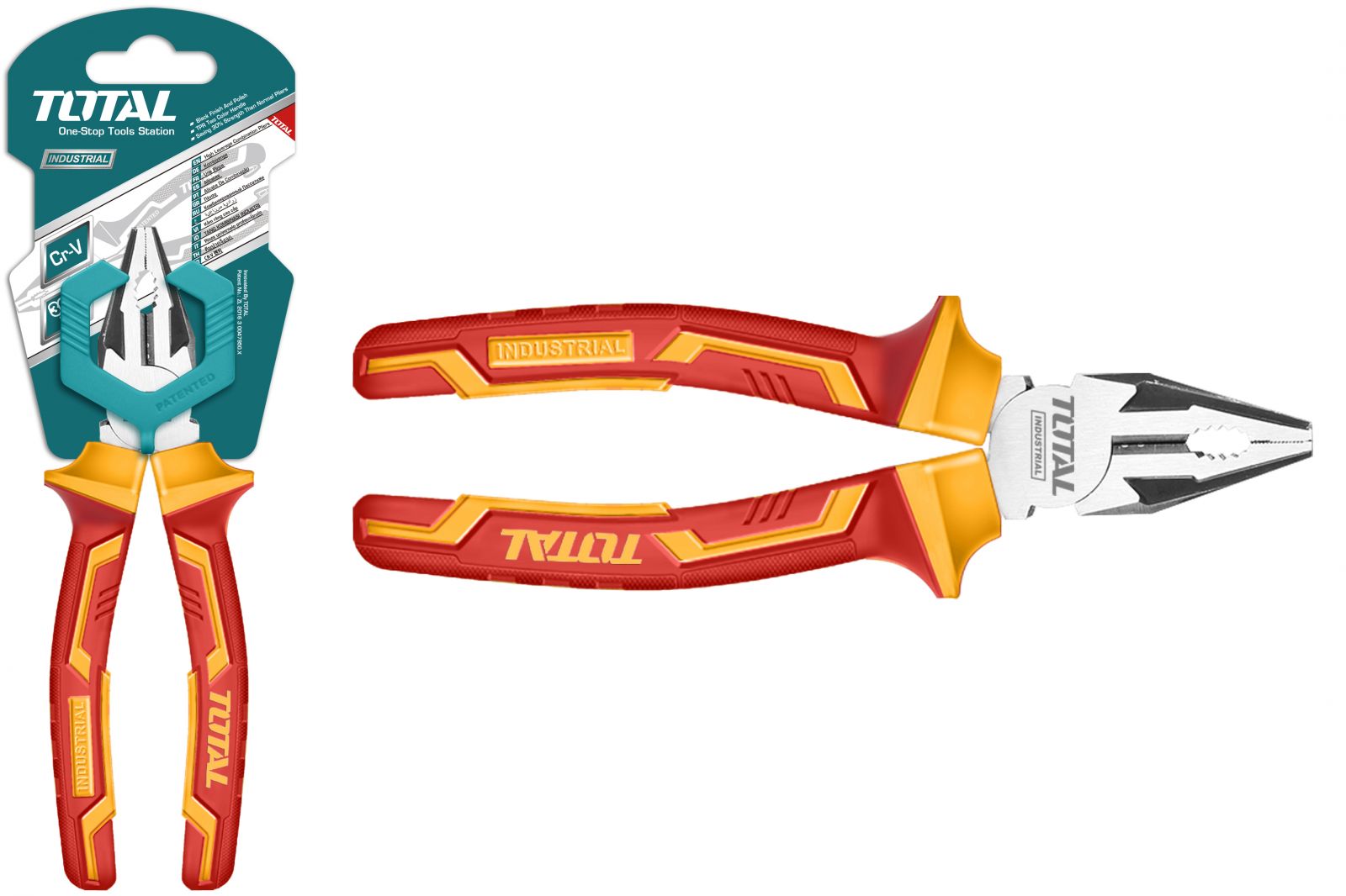 Kềm răng cách điện total thtip2171