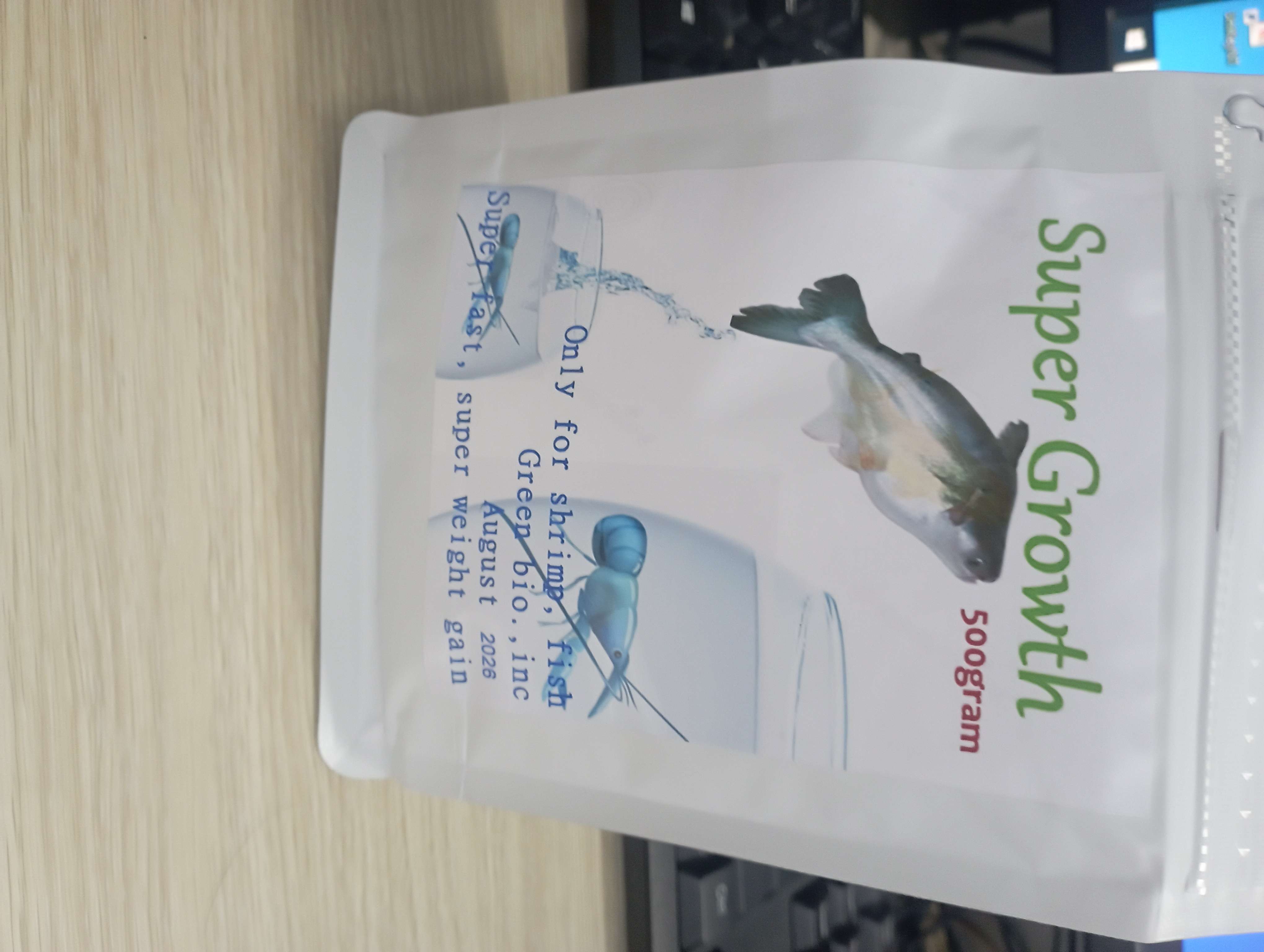 [HCM]Super Growth - Siêu tặng trọng cho tôm cá vật nuôi (túi 500gram)