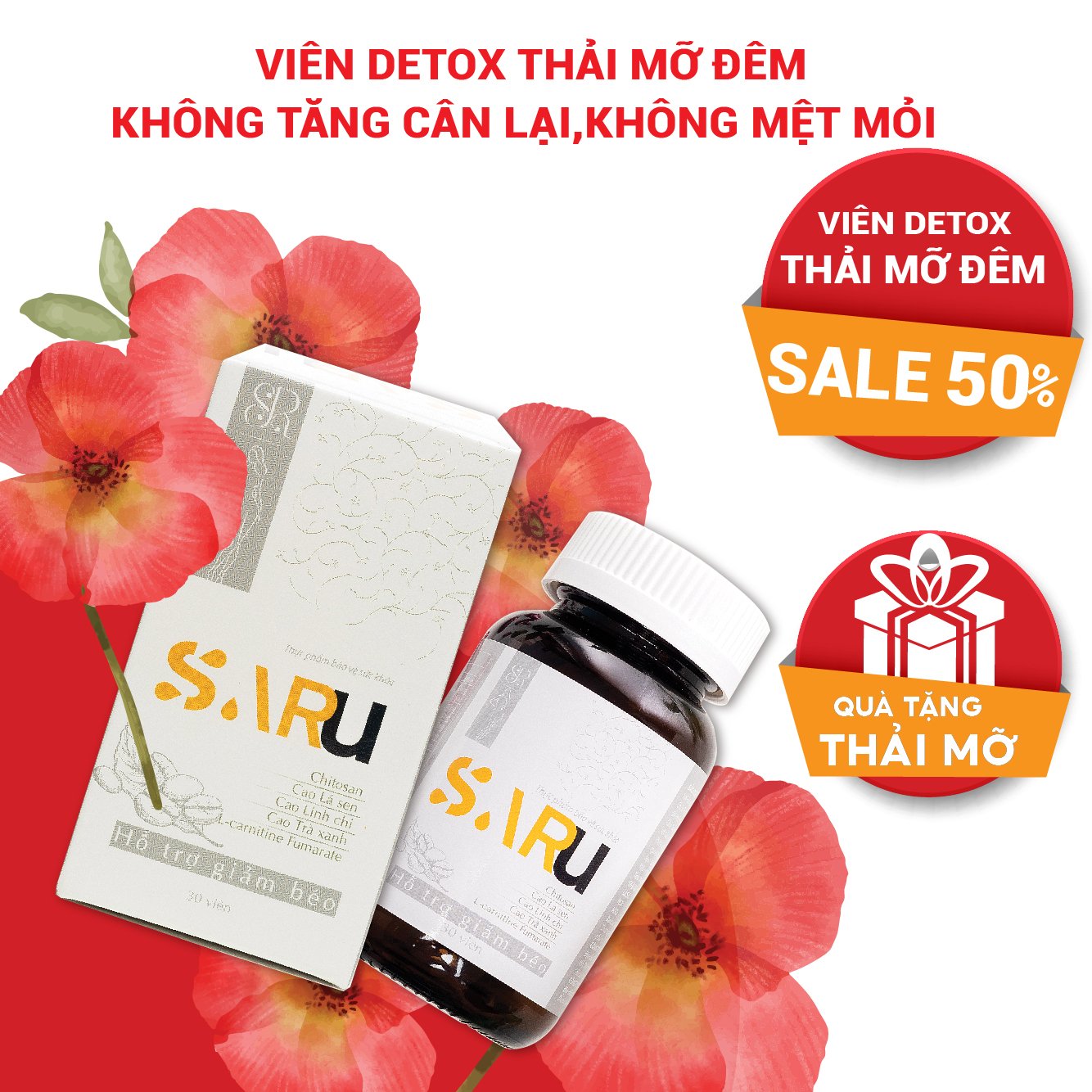 Giảm Cân Saru,detox giảm cân ,giảm mỡ bụng,giảm cân nhanh, giảm3-4kg Mỡ Không Tăng Lại - Giảm Cân An Toàn Và Hiệu Quả