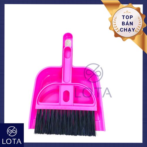 BỘ CHỔI QUÉT MINI dụng cụ vệ sinh bàn phím máy vi tính bàn ghế tủ giường cọ quét kèm ki hốt rác loại nhỏ bàn chải quét bụi văn phòng đồ dọn dẹp nhà cửa thiết bị vệ sinh phòng ngủ laptop tivi kệ đồ LOTA SHOP