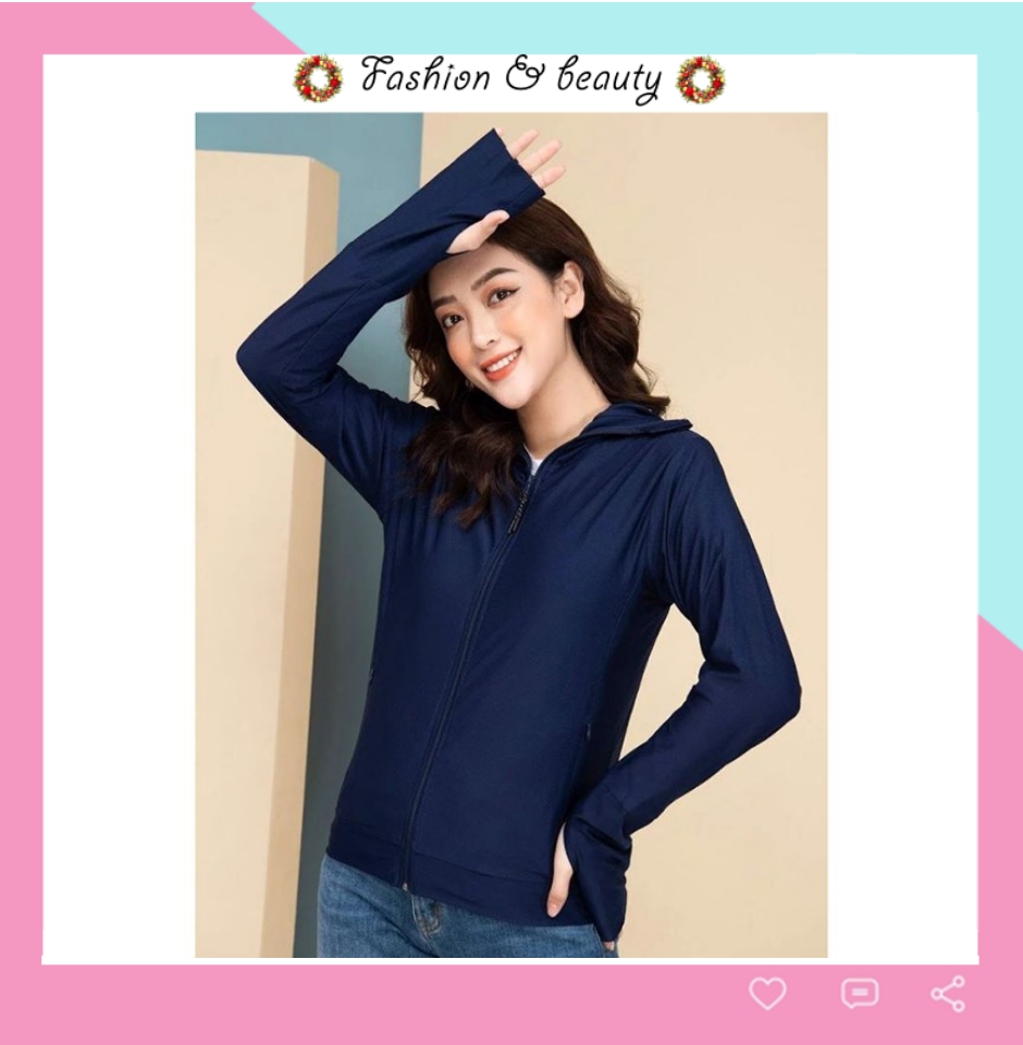 Áo chống nắng nữ Doloxi tay dài đẹp cao cấp nhiều màu A807