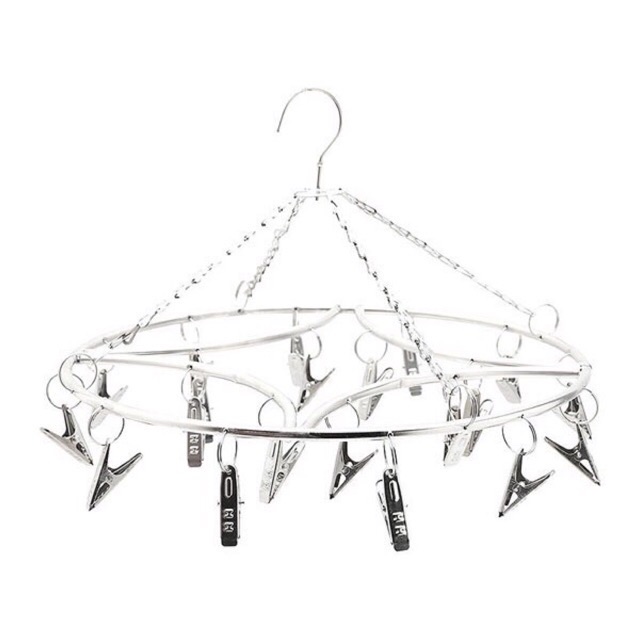 (MÓC ỐNG TO )MÓC DÙ TRÒN INOX 304 PHƠI TẤT VỚ, KHĂN ÁO QUẦN SƠ SINH - MÓC TREO ĐỒ TIỆN LỢI CỨNG CÁP CHẮC CHẮN - MÓC TREO QUẦN ÁO EM BÉ