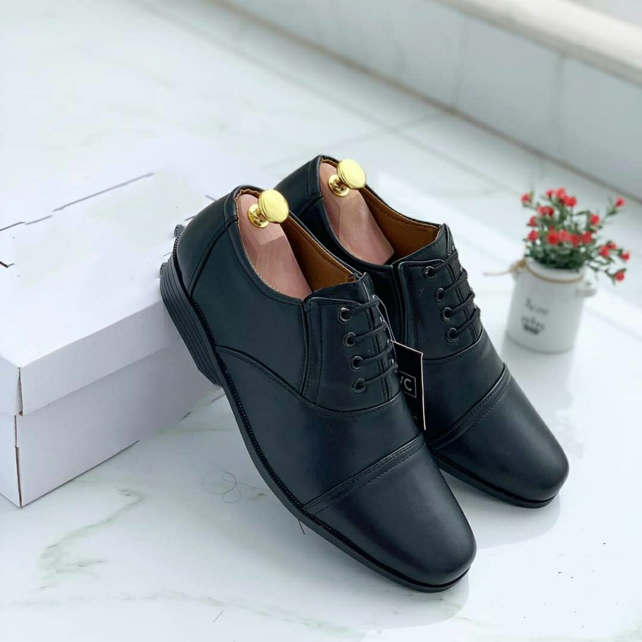 [HCM]Giày lười nam công sở kiểu giả dây sản phẩm khuyến mãi SQ