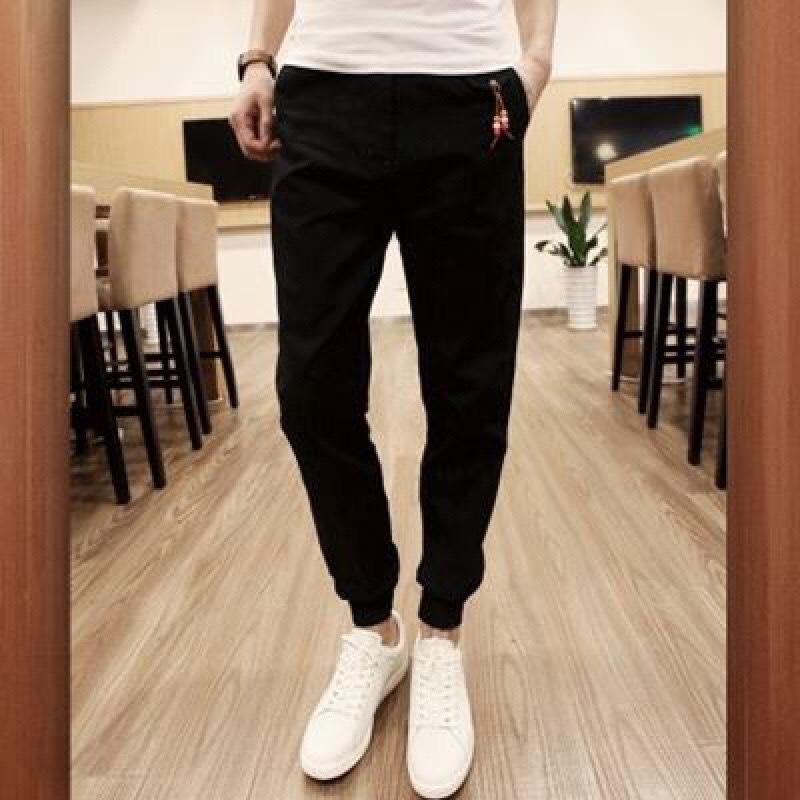 [Hoàn Tiền 15%] [HCM]QUẦN JOGGER BÓ ỐNG TRƠN CHẤT KAKI - 3 MÀU THỜI TRANG AYN256