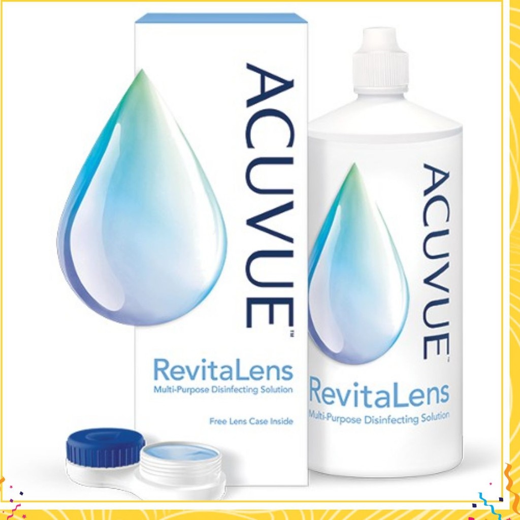 [ CAO CẤP ] Nước ngâm kính áp tròng dung dịch ngâm lens thời trang cao cấp ACUVUE - MỸ  thuộc tập đoàn Jhonson Jhonson