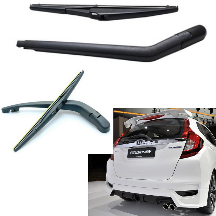 Bộ Cần Chổi Gạt Mưa Sau Xe Cho Ô Tô Honda Fit và Honda Jazz 2014-2020