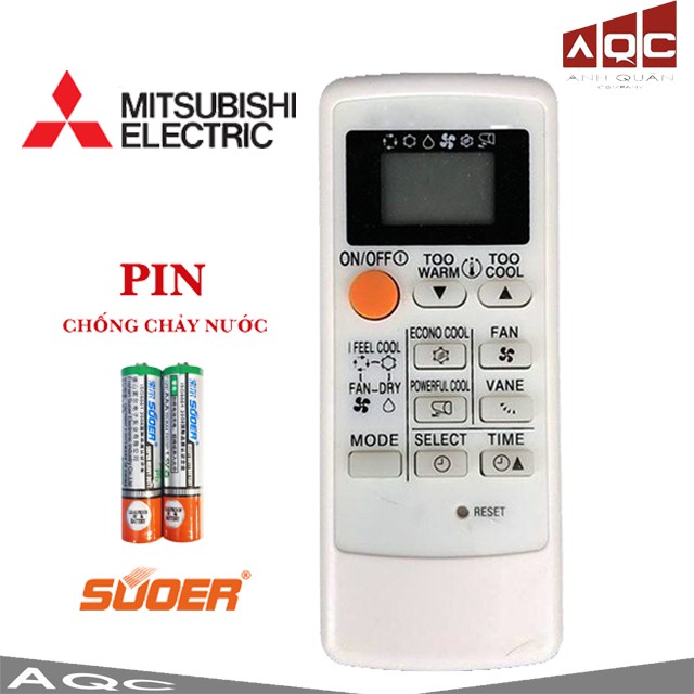 Điều Khiển điều hoà MITSUBISHI HAI CHIỀU