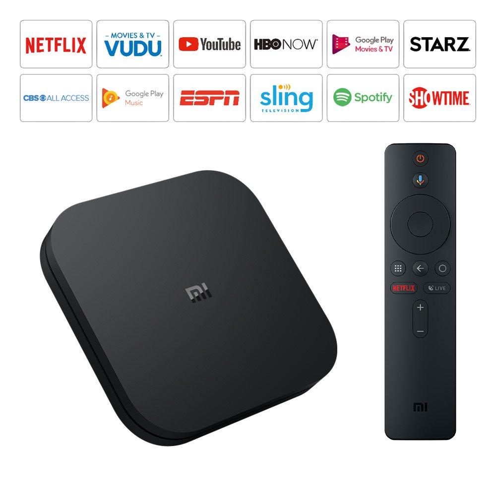 Android Tivi Box Xiaomi Mi Box S 4k - Hàng Chính Hãng Digiworld