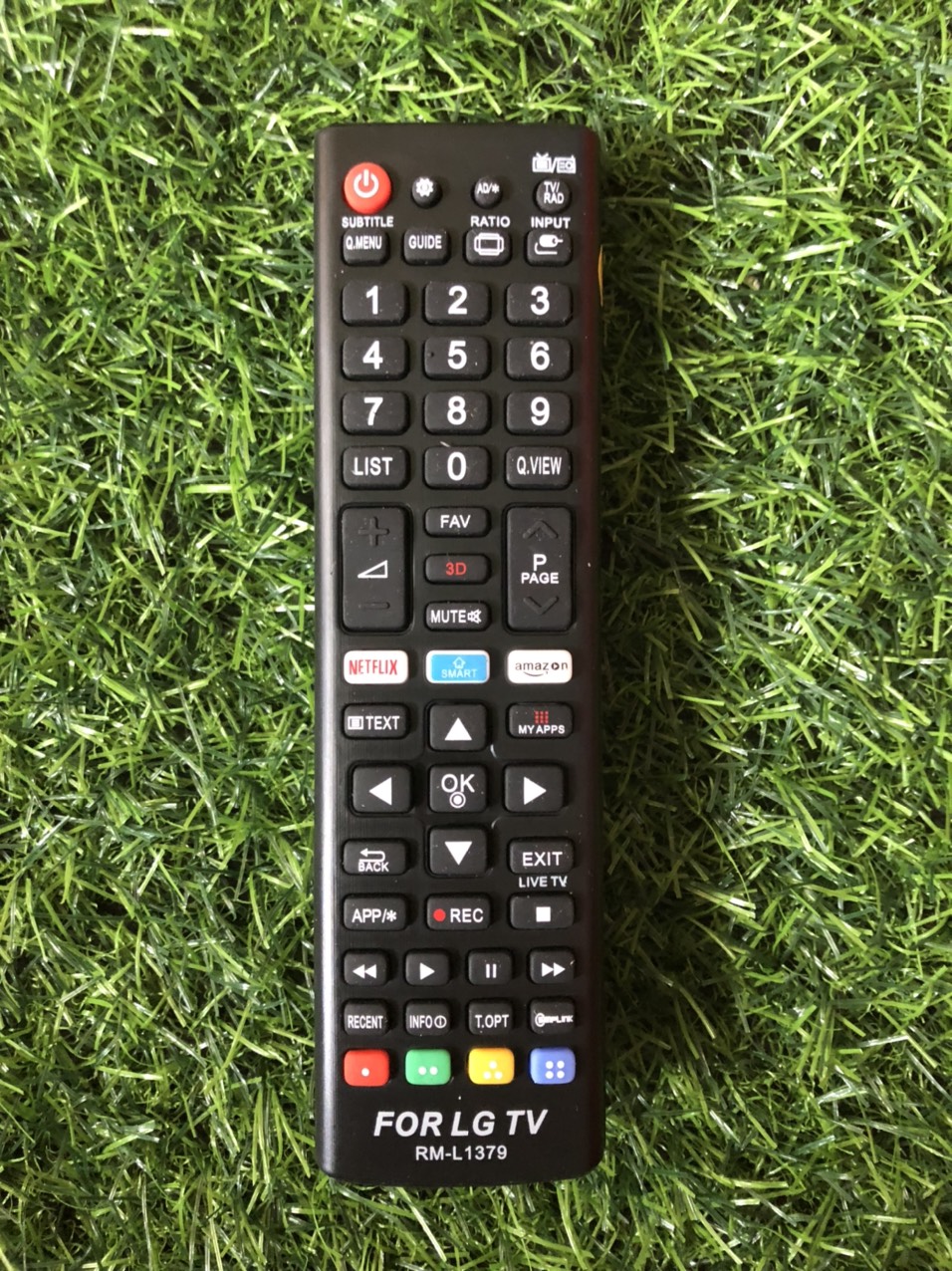 Điều khiển tivi LG RM-L1379 smart internet - tặng kèm pin - Remote LG RM-L1379 loại tốt thay thế tương thích hoàn toàn khiển zin theo máy 6